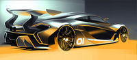 超限量性能！McLaren 宣布將在圓石灘公開 P1 GTR 概念車！ [1P]