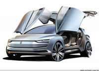 2014日內瓦車展報導： VW版本的Model X？Italdesign Giugiaro發表Clipper概念電動車